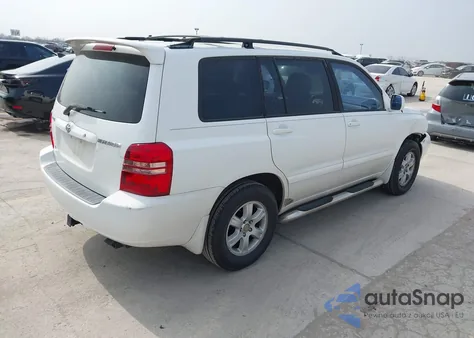 2001 Toyota Highlander V6 z USA, uszkodzony, nr VIN JTEGF21A010016535